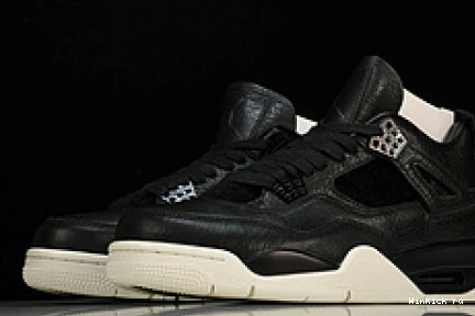 Hair Retro 4 Jordan Black Pony 0807